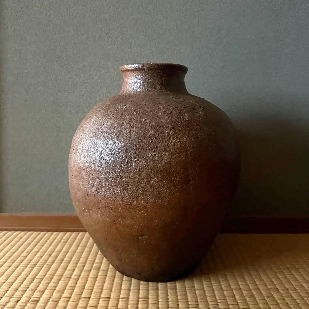 古丹波 壺 室町時代 自然釉 窯印 古備前 古信楽 古常滑 古越前 古美術 骨董