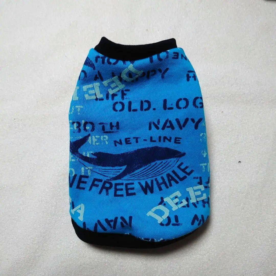 犬服 SS わんこの普段着　くじら