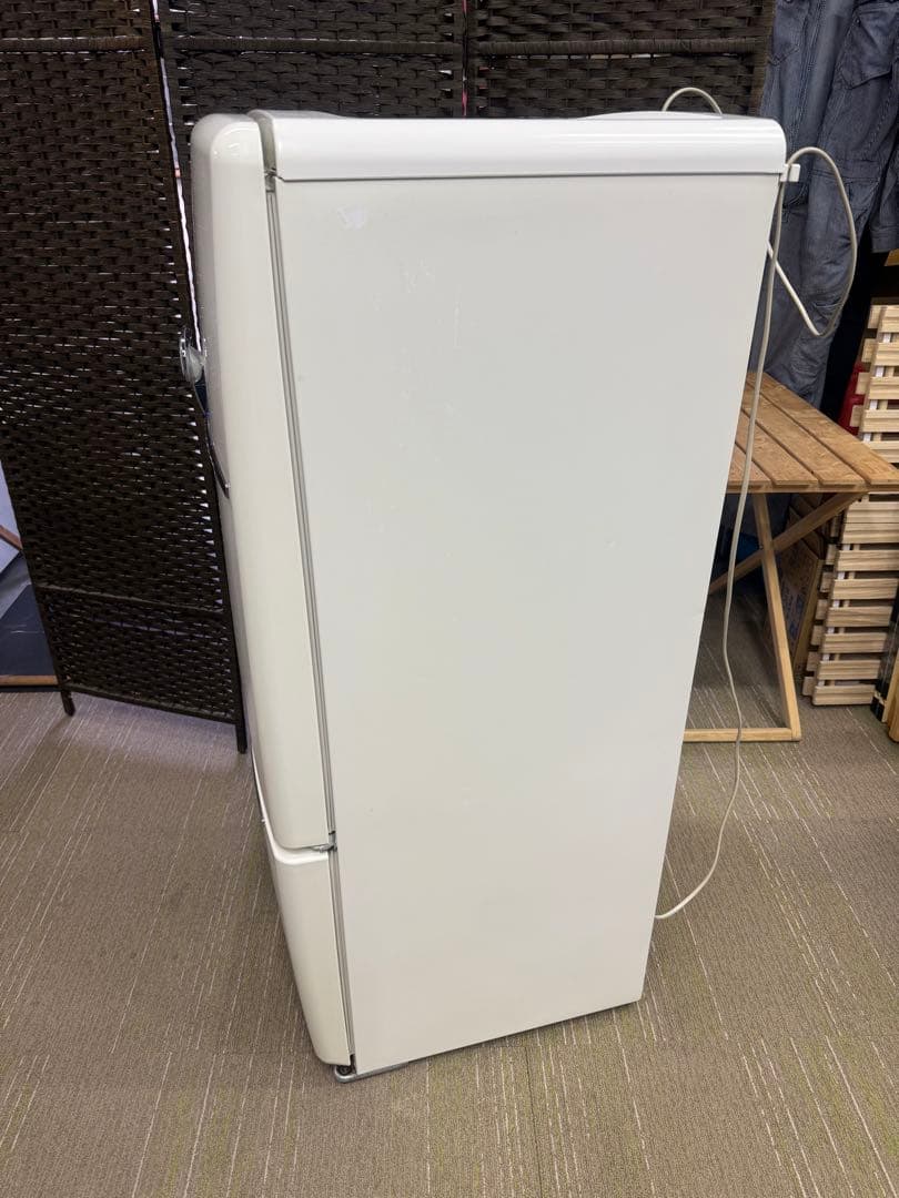 【洗浄消毒作業済】レトロ家電　National 冷凍冷蔵庫　NR-B16RA-W