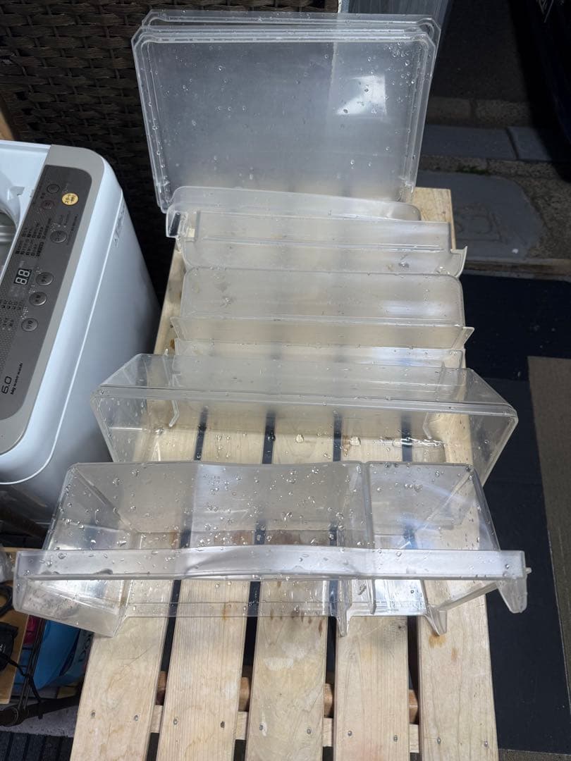 【洗浄消毒作業済】レトロ家電　National 冷凍冷蔵庫　NR-B16RA-W