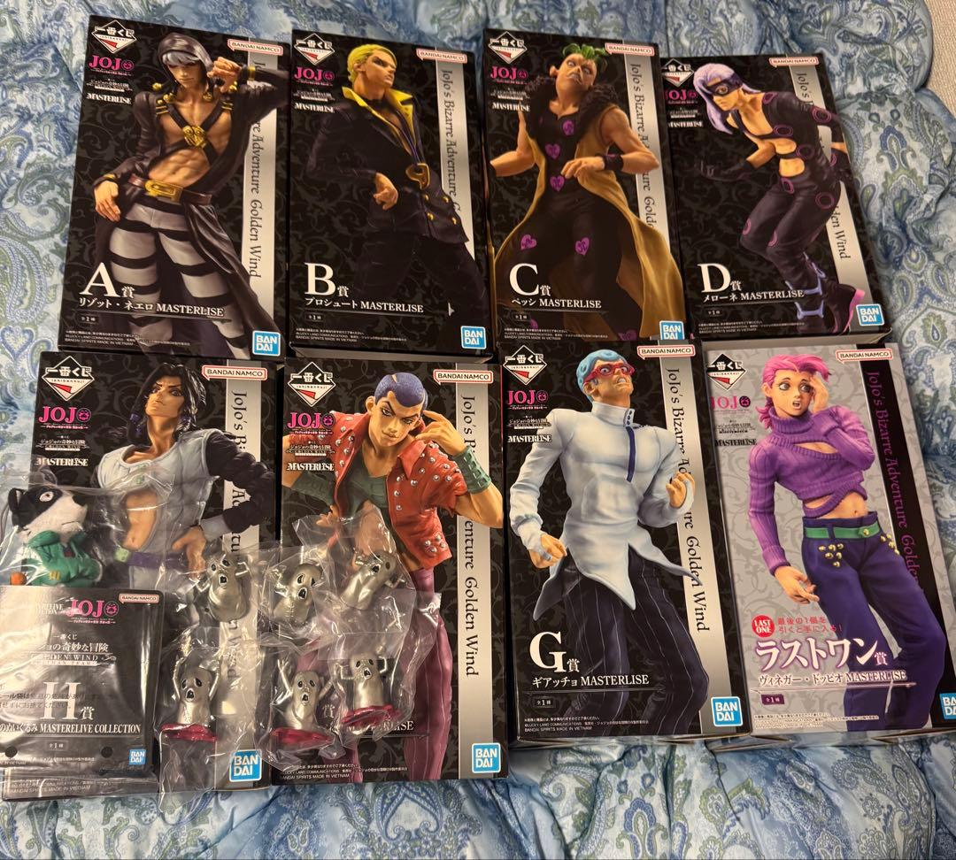 一番くじ ジョジョHITMAN TEAM ラストワン含む全賞コンプリートセット