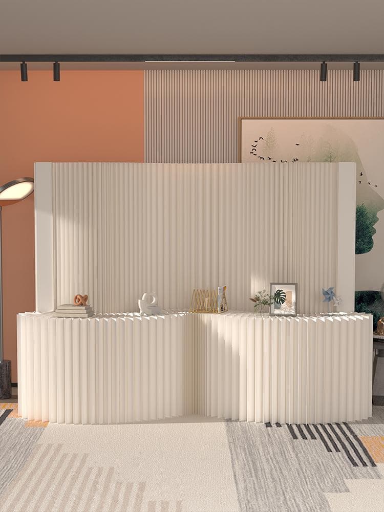 折りたたみパーテーション高さ1.6m長さ1-2m 陳列台 組立不要 持ち運び可能