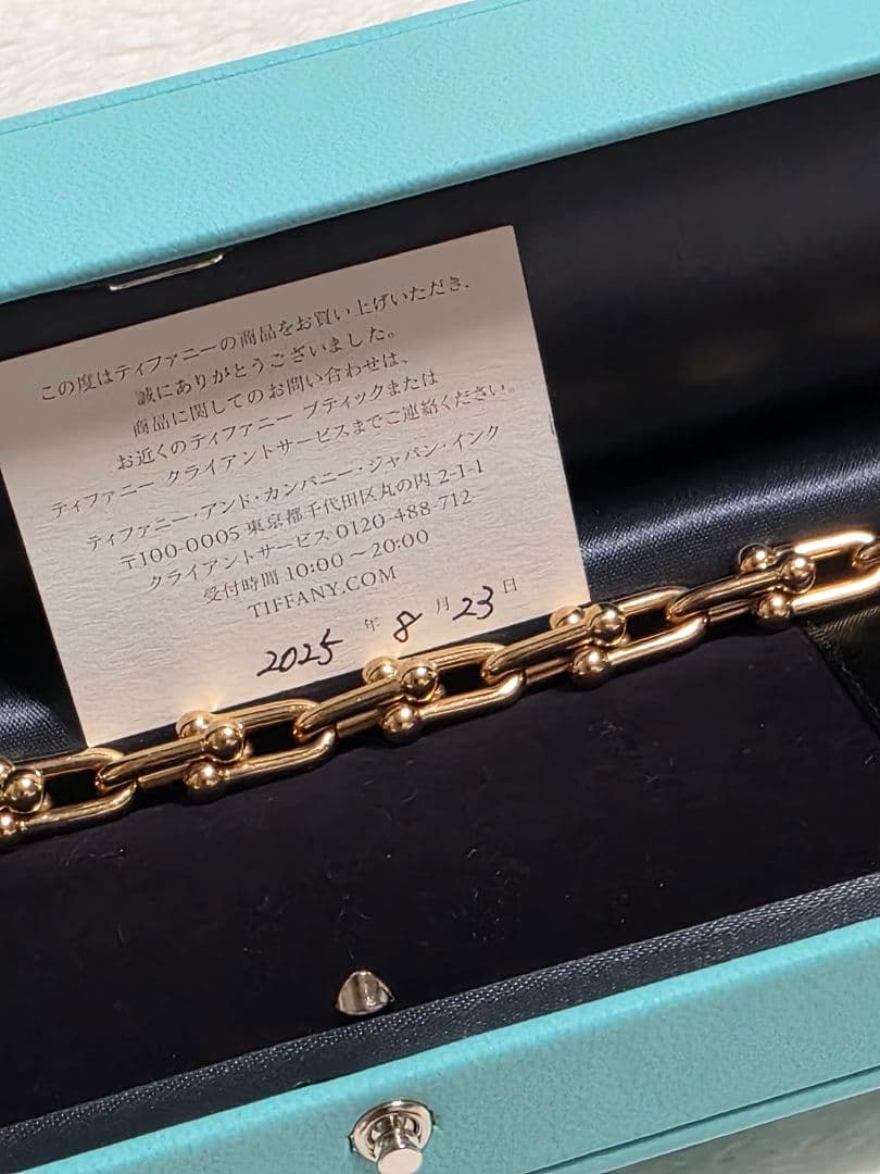 値下げ！Tiffany & Co. ブレスレットローズゴールド、