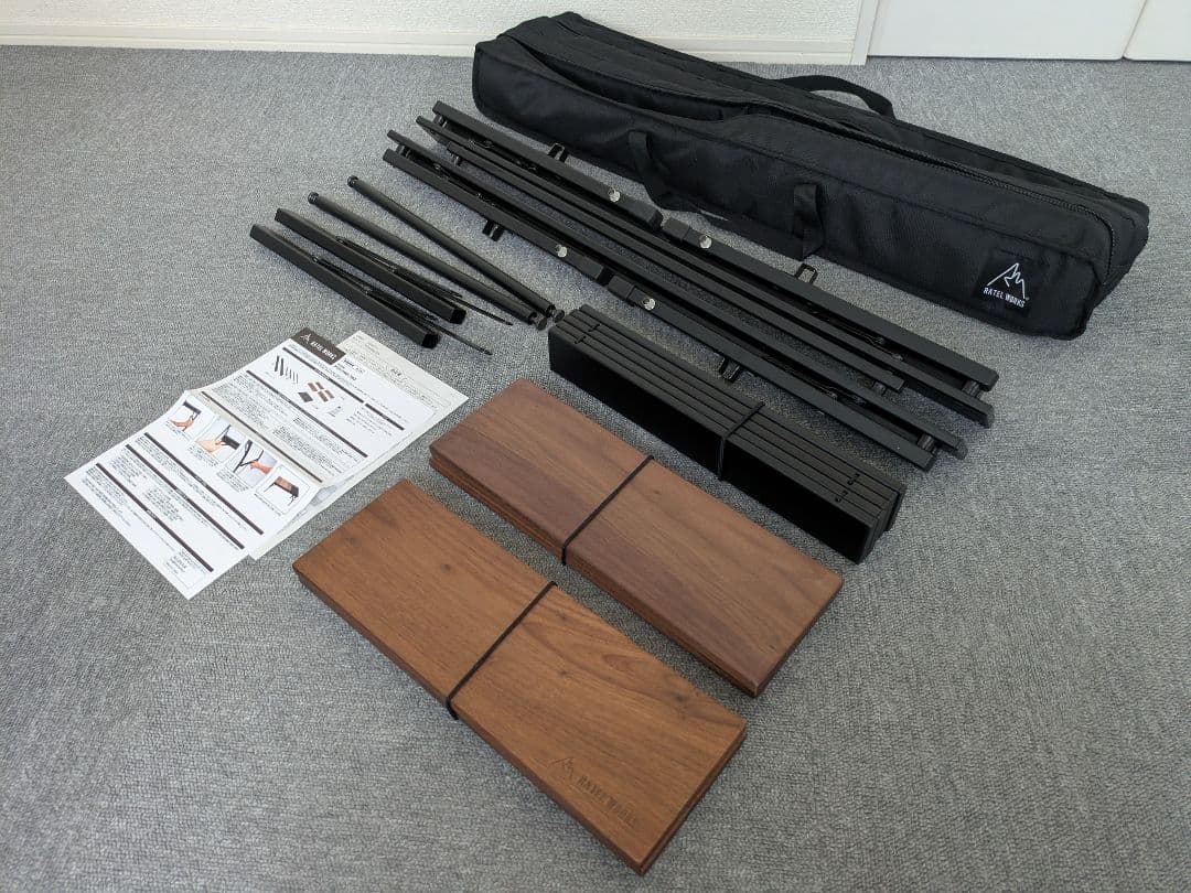 RATELWORKS ラーテルワークス ウッドパネルテーブル　（美中古）