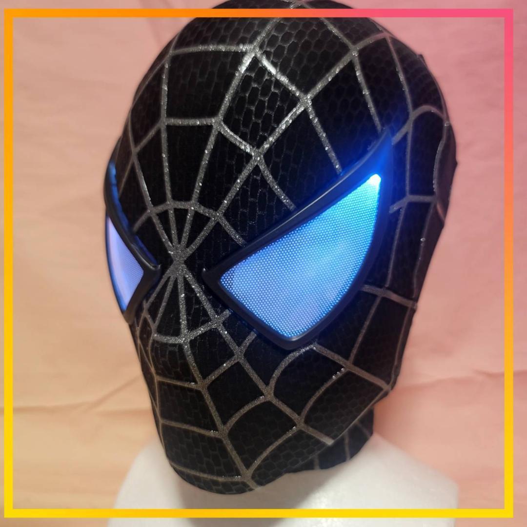 【スパイダーマン】新品 ブラックスパイダーマン 2Dマスク サムライミ版