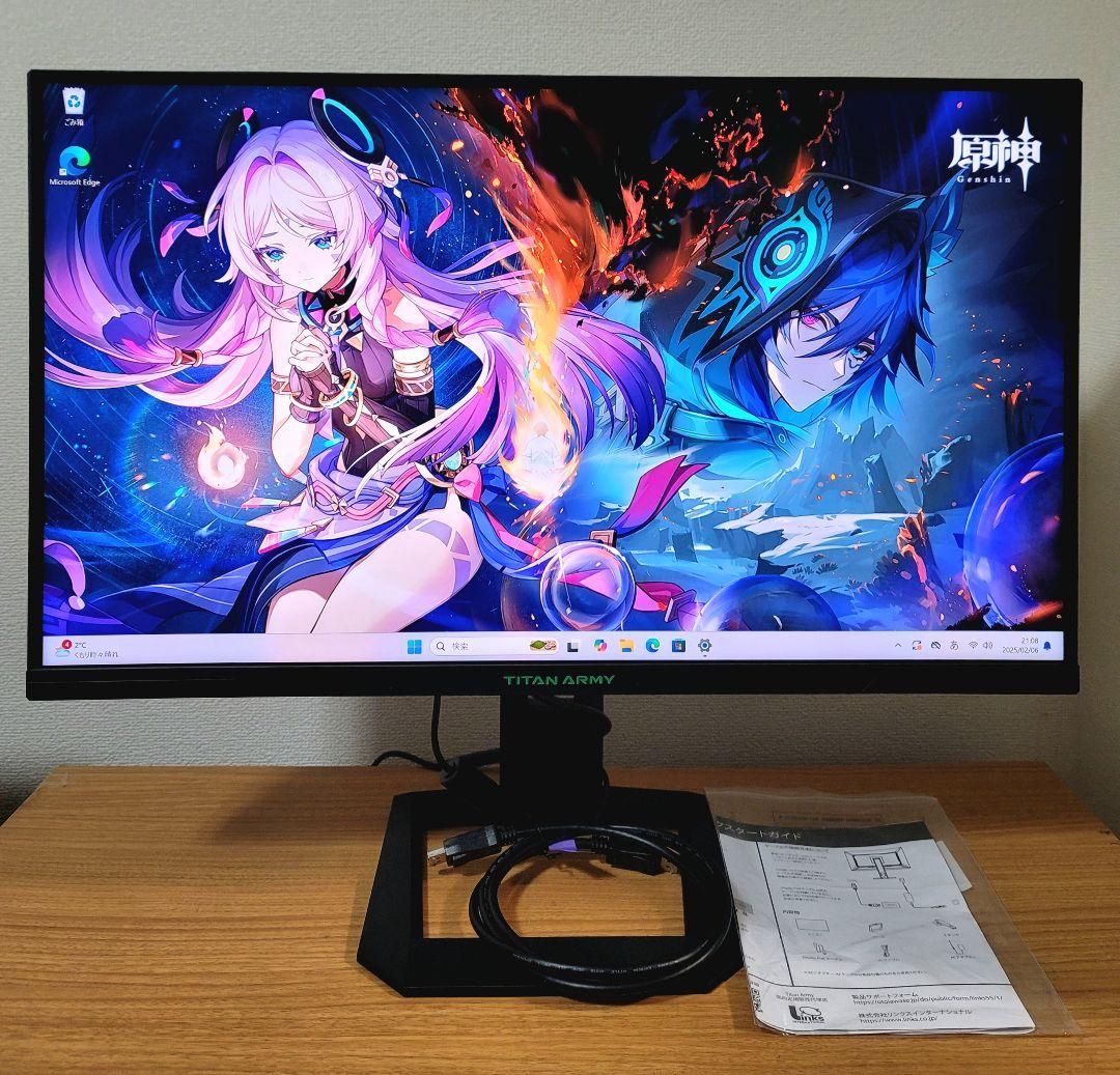 超美品　量子ドットMini LED搭載240Hz 27型モニター　P275MS