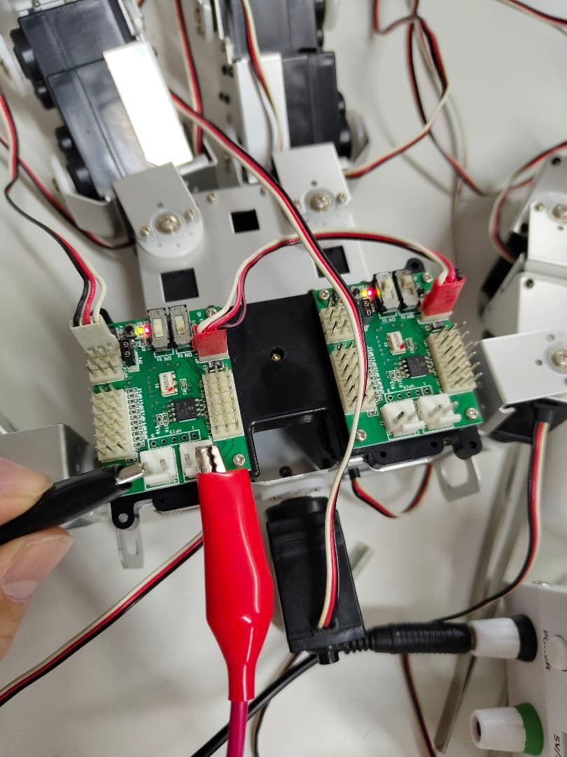 KONDO KRS-78A ロボットキット　電源入力確認済み