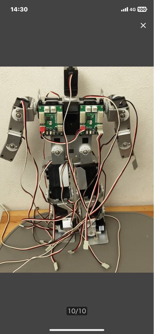KONDO KRS-78A ロボットキット　電源入力確認済み