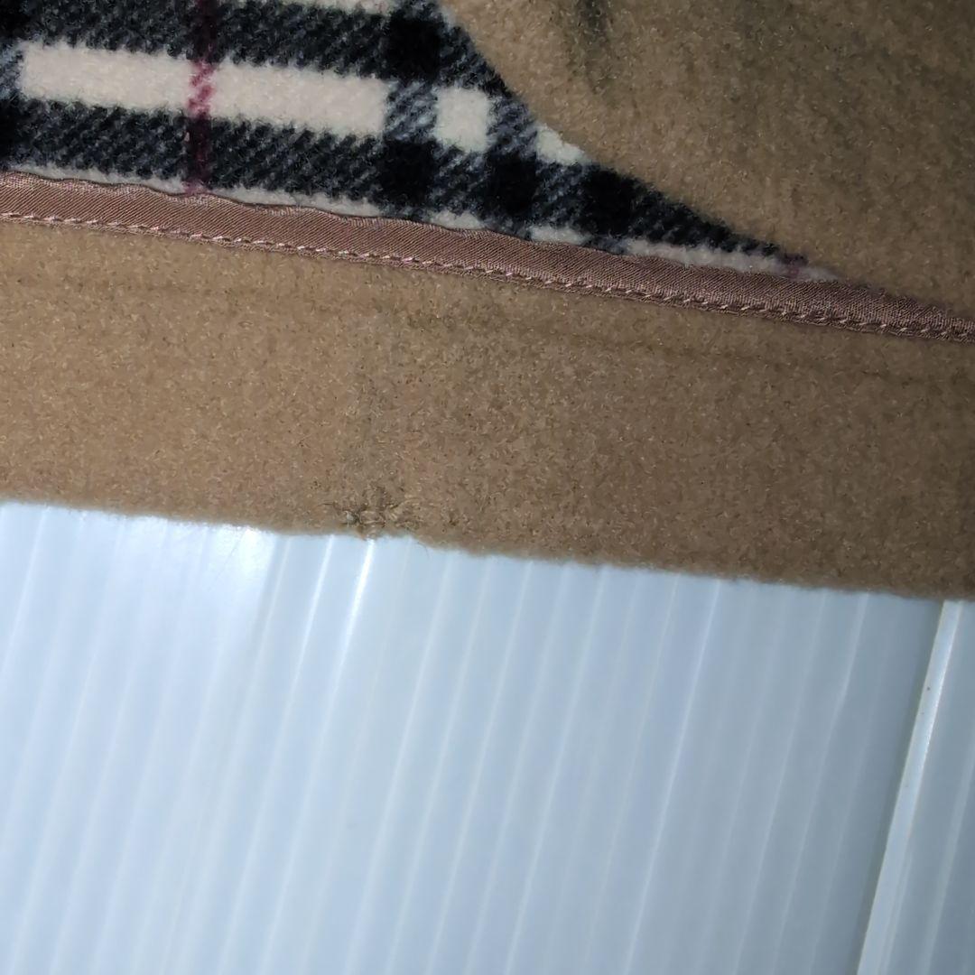 120★バーバリー★内側ノバチェック！シンプル！ダッフルコート★