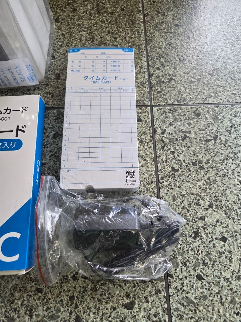 新品未使用　TOKAIZ タイムレコーダー TR-001s