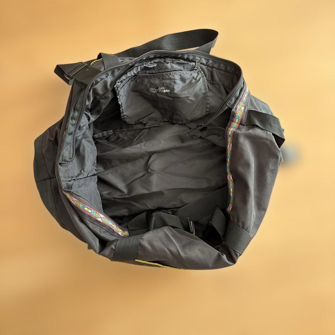 aldies ブラック ボストンバッグ