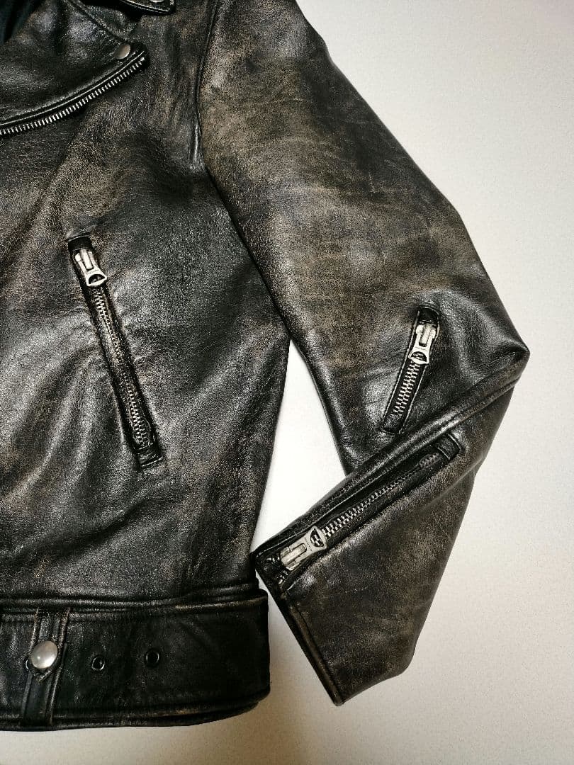 Acne Studios NATE PSS15 ライダース　牛革レザージャケット