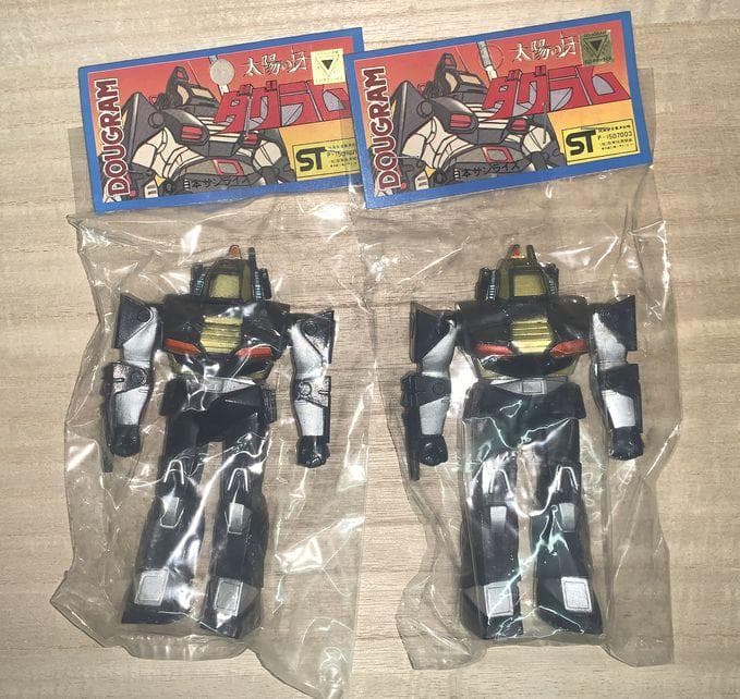 ビンテージソフビ　太陽の牙 ダグラム　2体セット