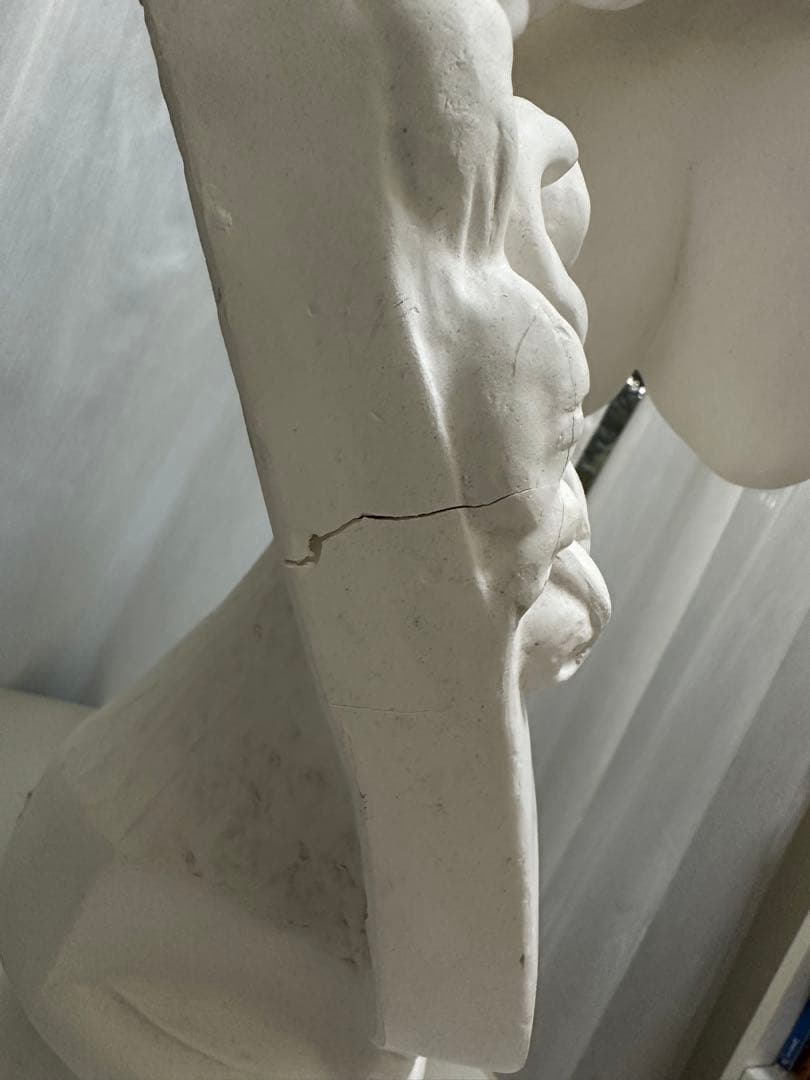 アリアス像　石膏像　オブジェ　美大受験　美術デッサン用 　アート用品 　送料無料