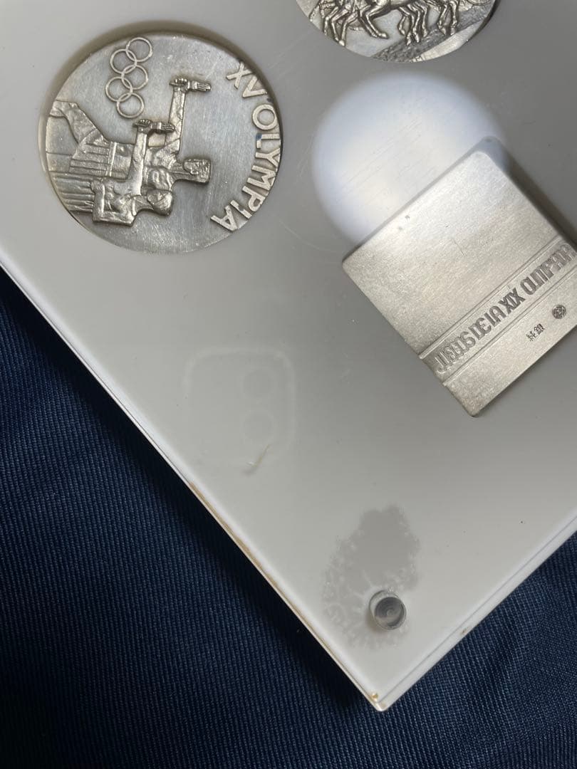 オリンピック参加記念純銀メダル　13枚セット