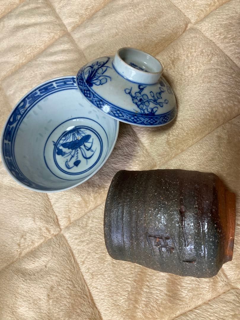 鈴*木様 【セット】備前焼　宝瓶　急須　湯冷し　湯呑み　煎茶道具　南部鉄器急須