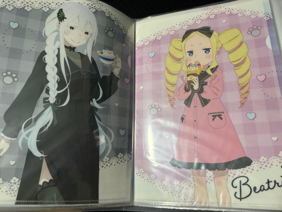 リゼロ　エミリア　誕生日　クリアファイルセット