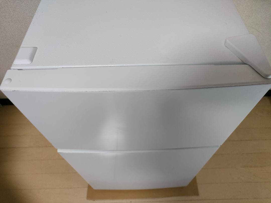 マクスゼン 2ドア冷蔵/冷凍庫 JR087ML01WH 2021年製