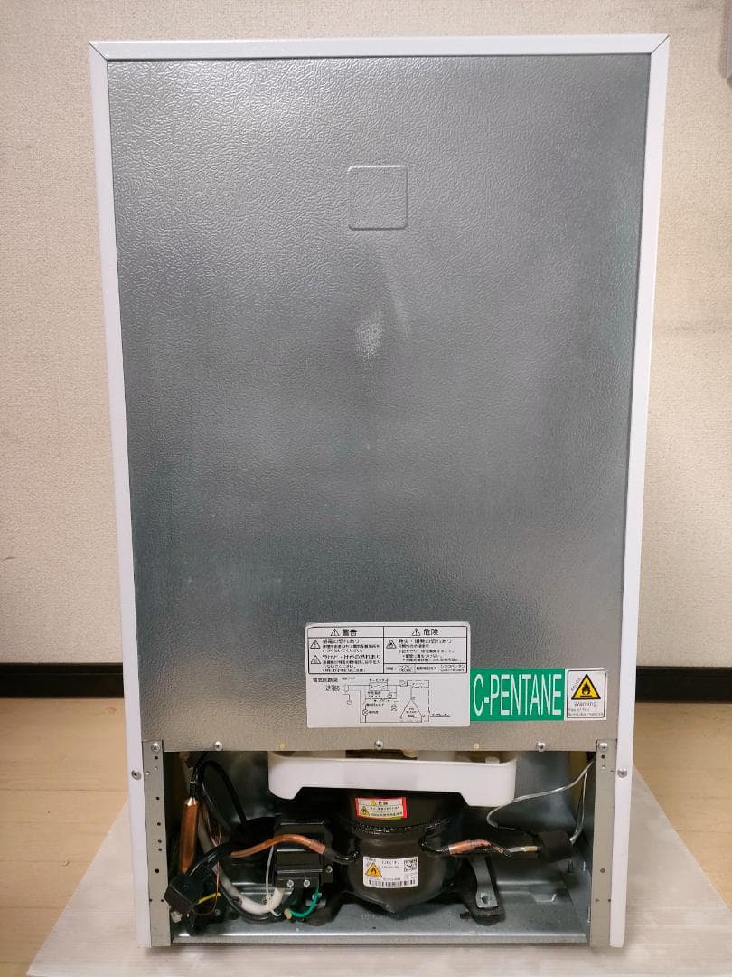 マクスゼン 2ドア冷蔵/冷凍庫 JR087ML01WH 2021年製