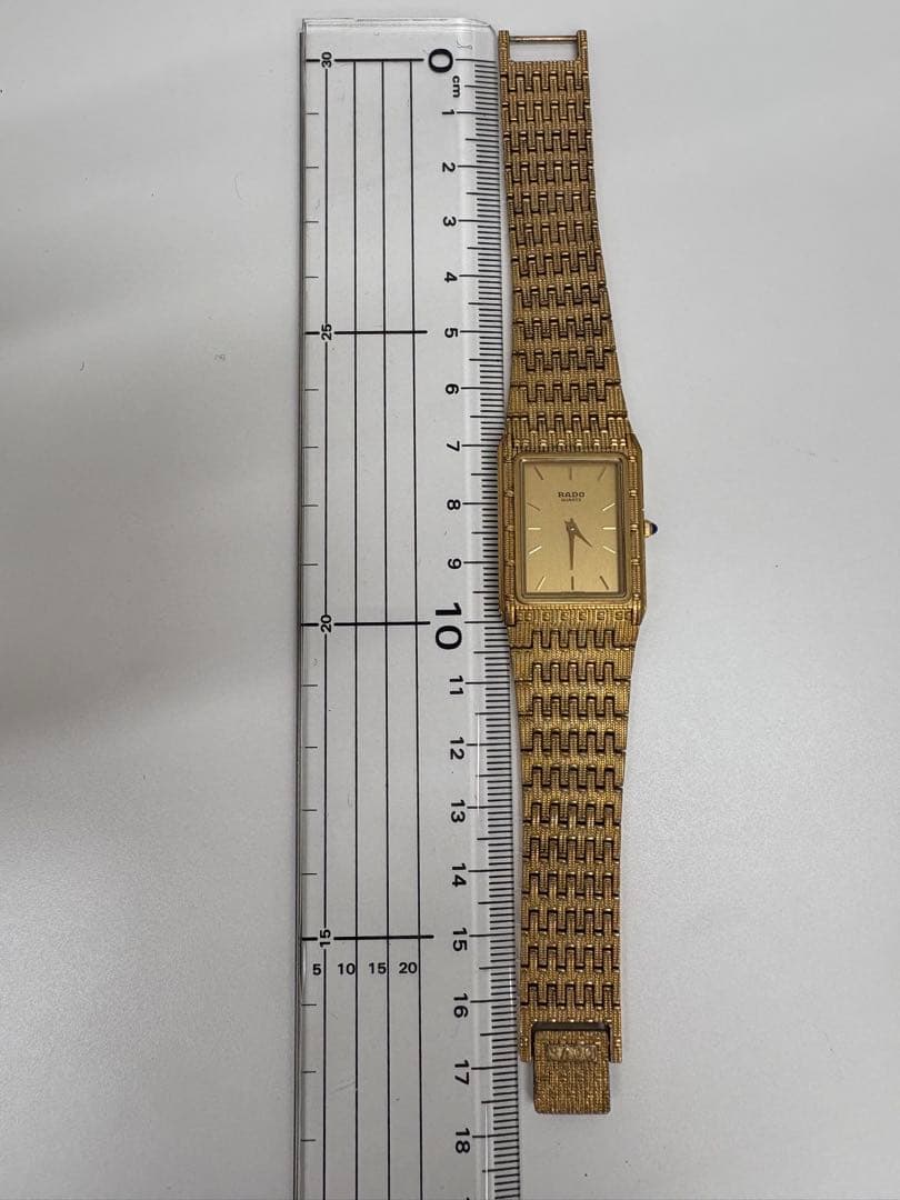 アンティークRADO クォーツ 腕時計 ゴールド