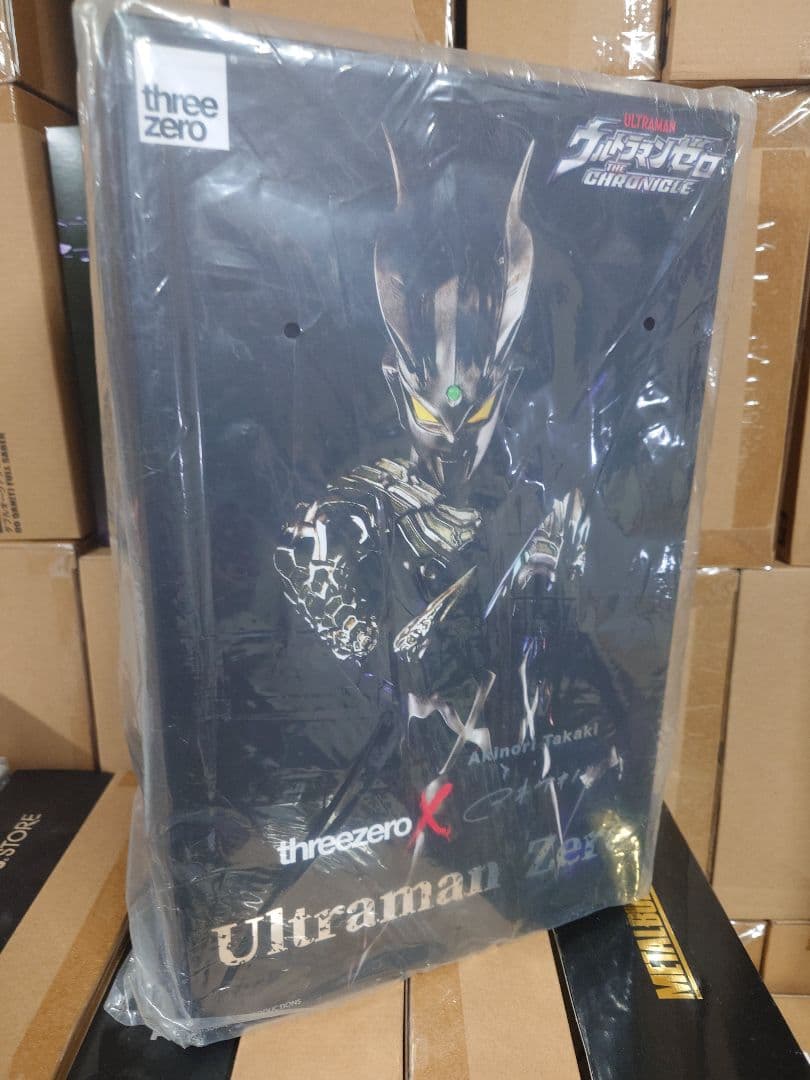 threezero　ウルトラマン　ゼロ　ZERO 新品未開封　ビニールカバー付