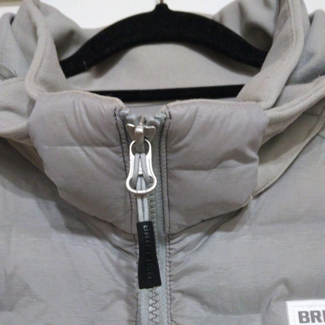 s*0様 BRIEFING フード付きグレージャケット