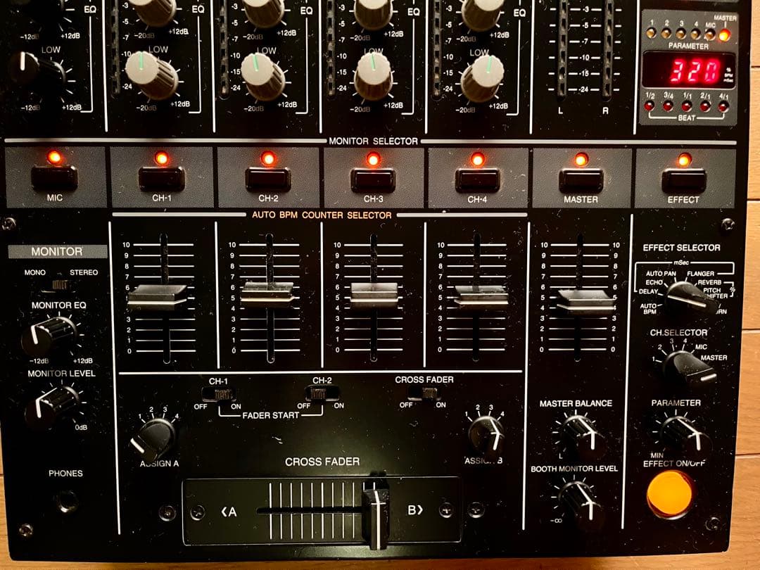 名機　メンテナンス済み　Pioneer DJM-500