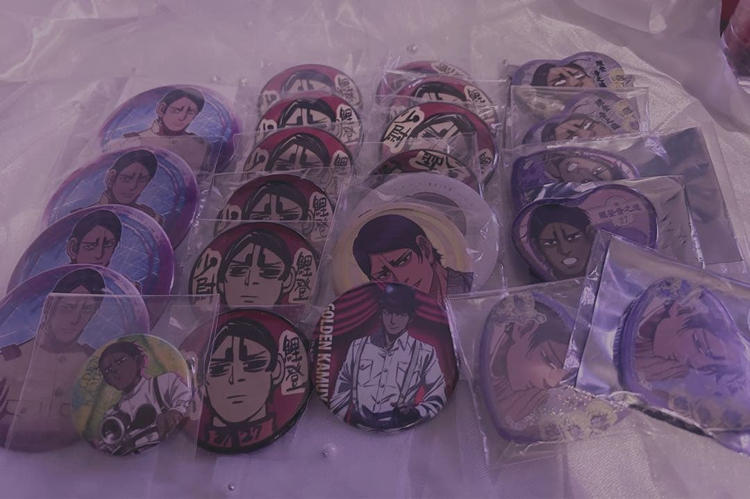 ゴールデンカムイ　鯉登音之進 缶バッジセット