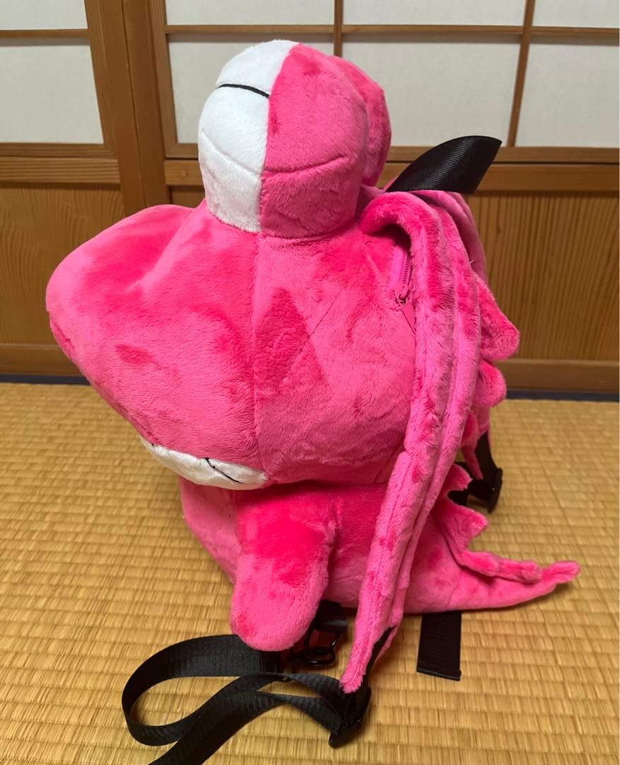 クレヨンしんちゃん　チョコビ　ワニ山さん　リュック　ぬいぐるみバッグ