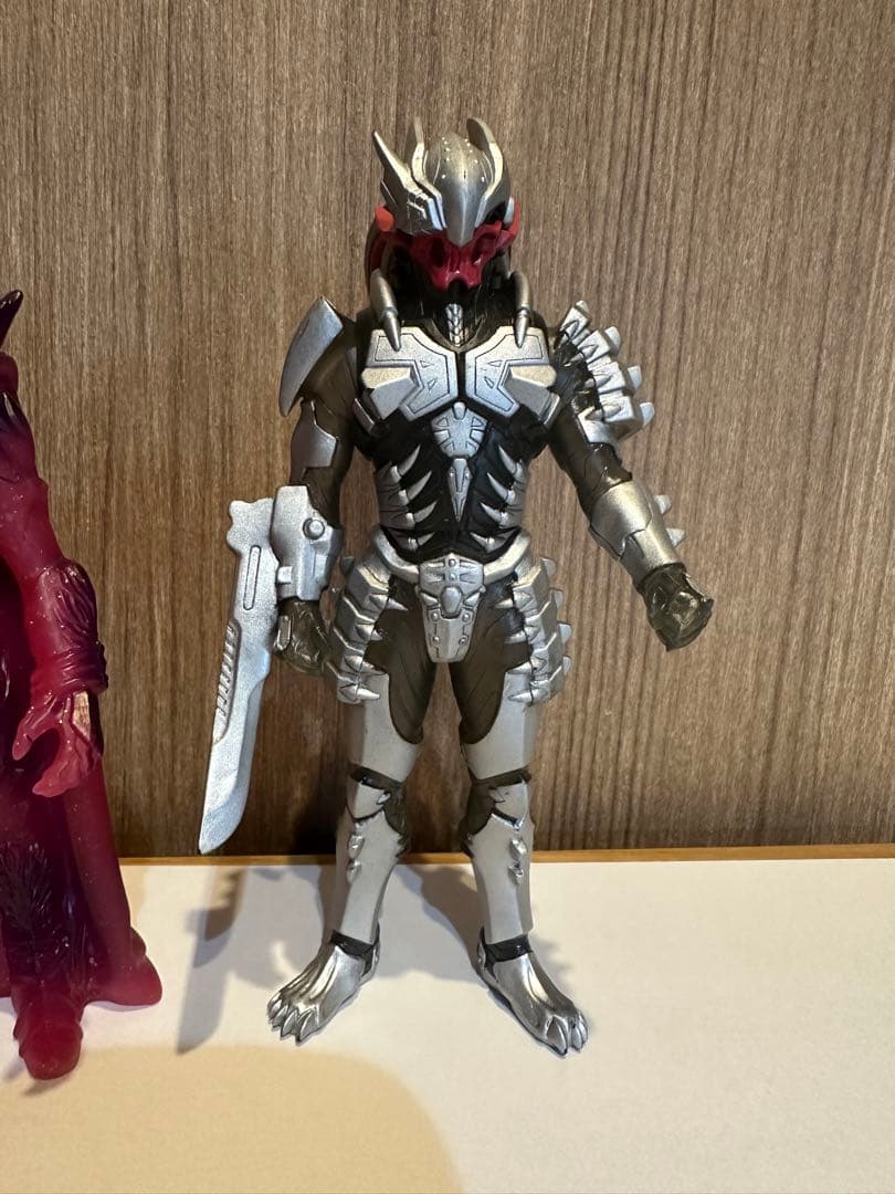 ウルトラマン　フィギュア メカザム・アーマードダークネス・エンペラ星人　クリア