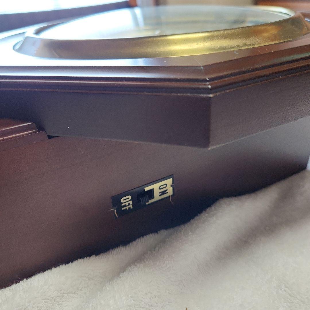 CITIZEN レギュレーター掛時計 ブラウン　振り子時計　シチズン　柱時計