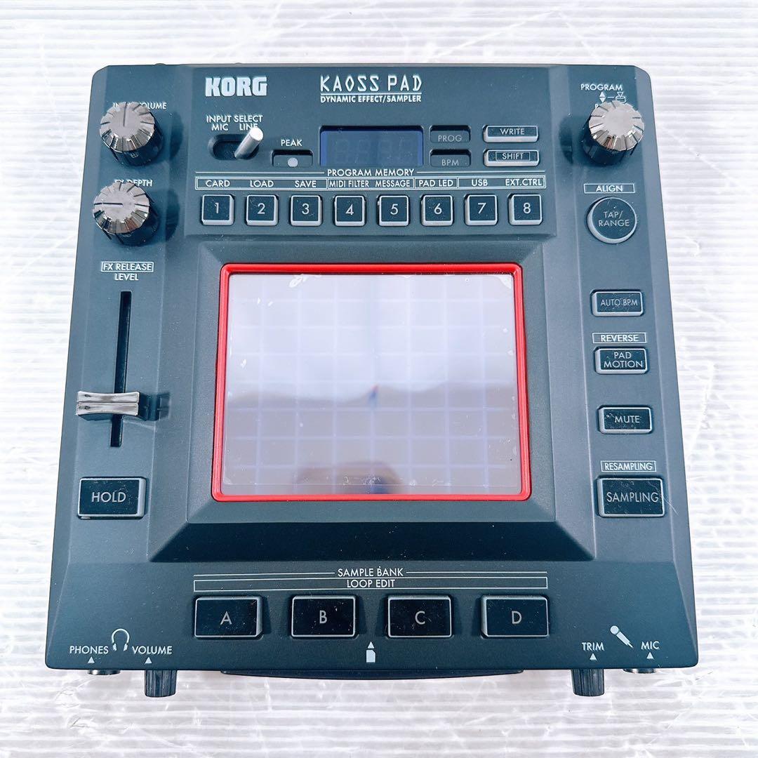 【極美品】korg コルグ KP3 kaoss pad3 DJエフェクター
