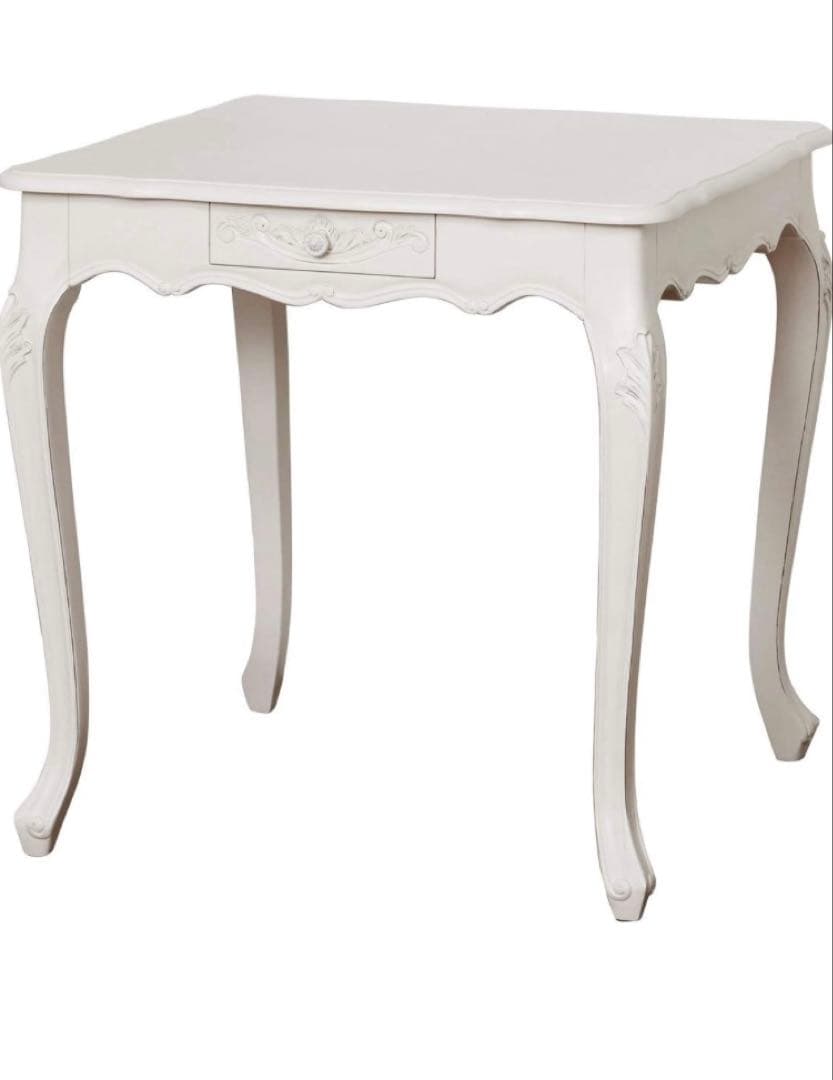 猫脚　ロココ調　家具　ダイニングテーブル　75cm