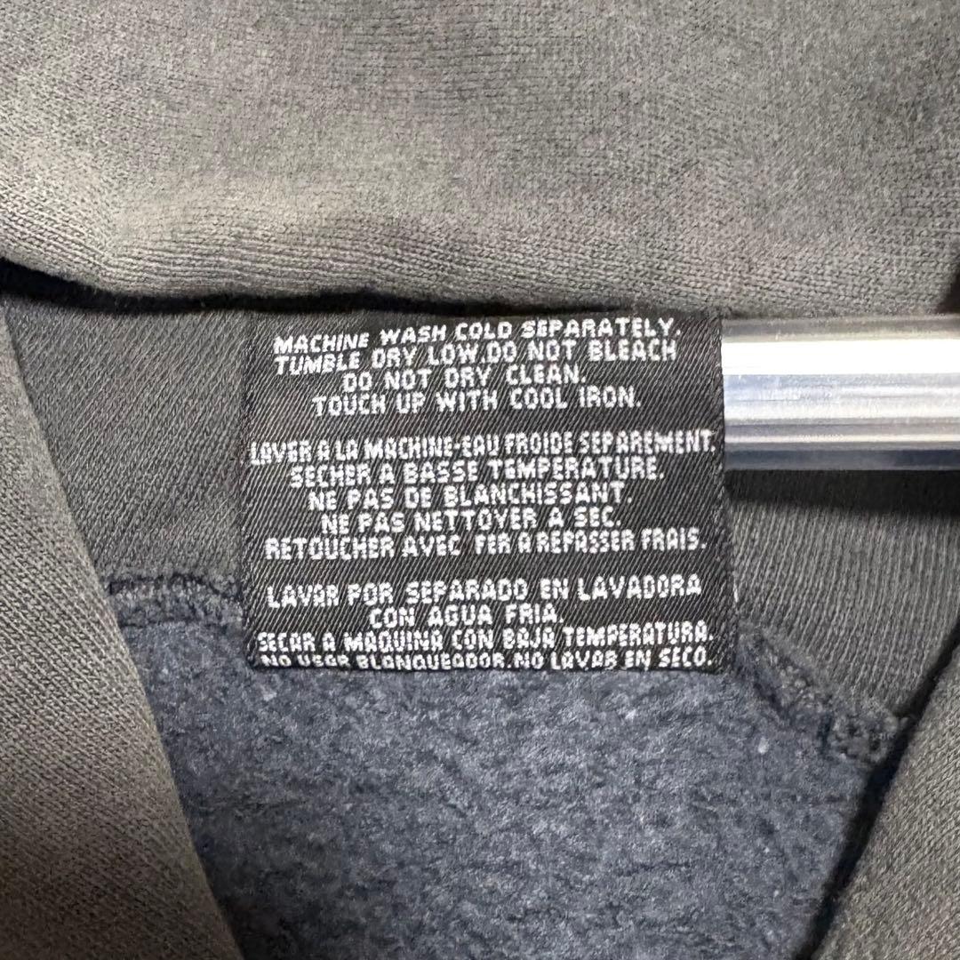 80s adidas Lサイズ　短丈　フェード　ブラック　ヴィンテージ　古着