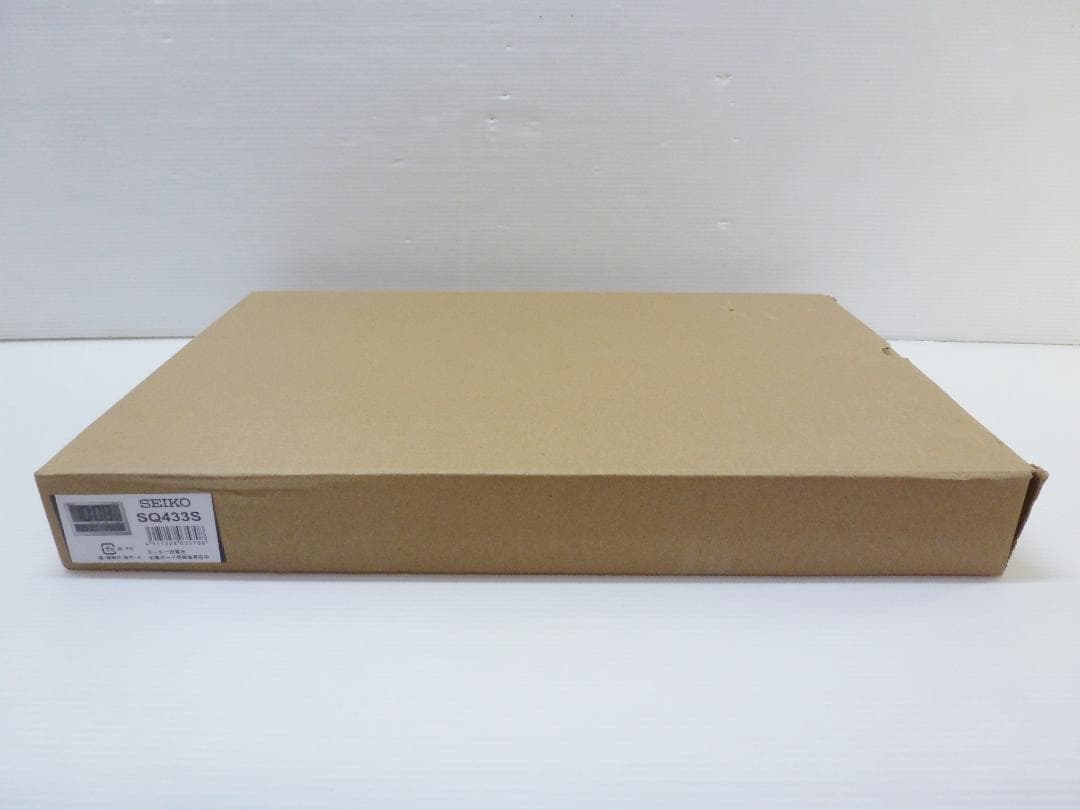 SEIKO 掛け置き兼用 温湿度表示付電波時計 SQ433S デジタル