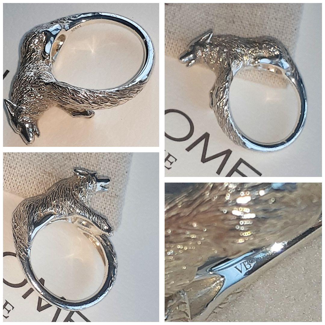 VENDOME BOUTIQUE　シンリンオオカミ リング　旭山動物園　シルバー