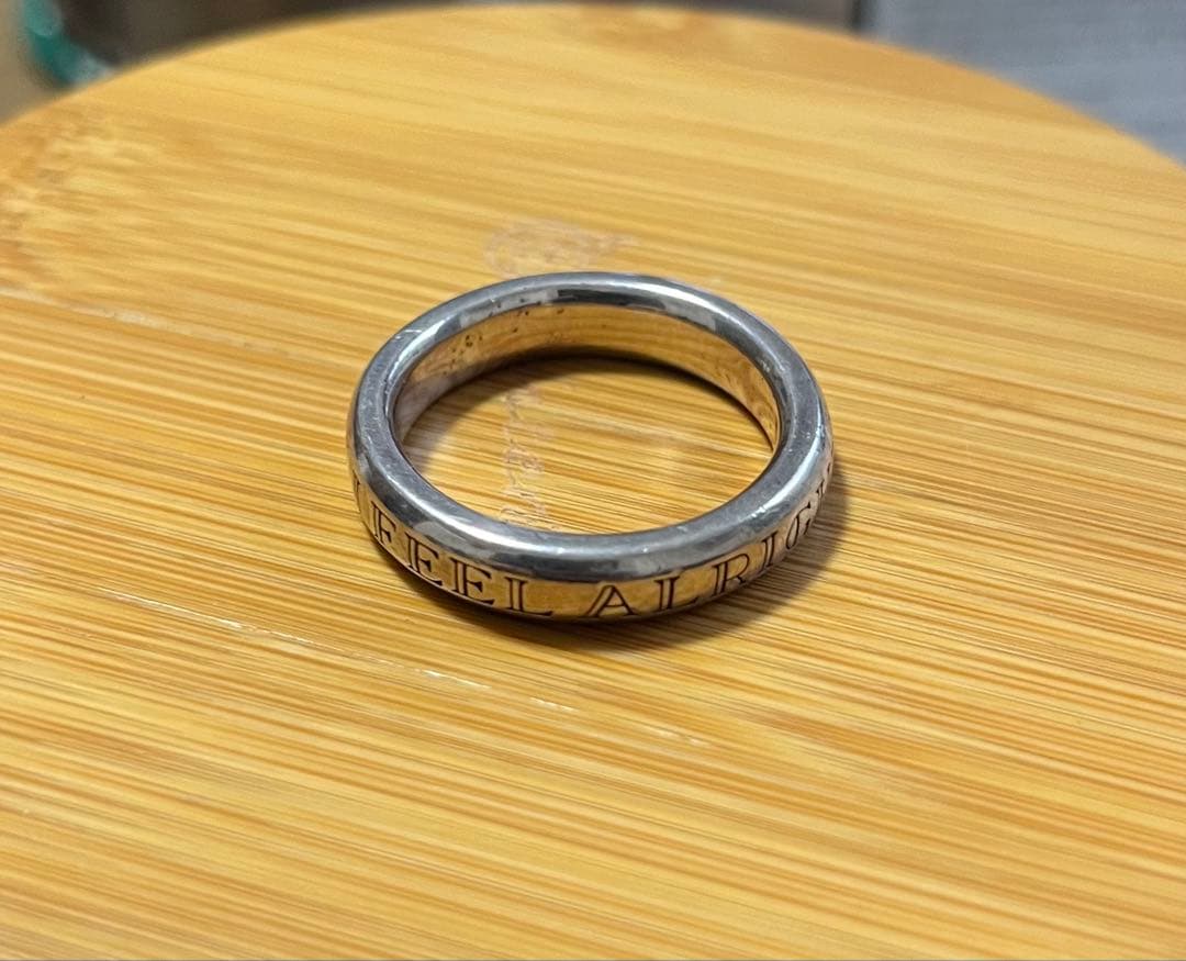 【人気】SYMPATHY OF SOUL ヘビーウェイト リング シルバー