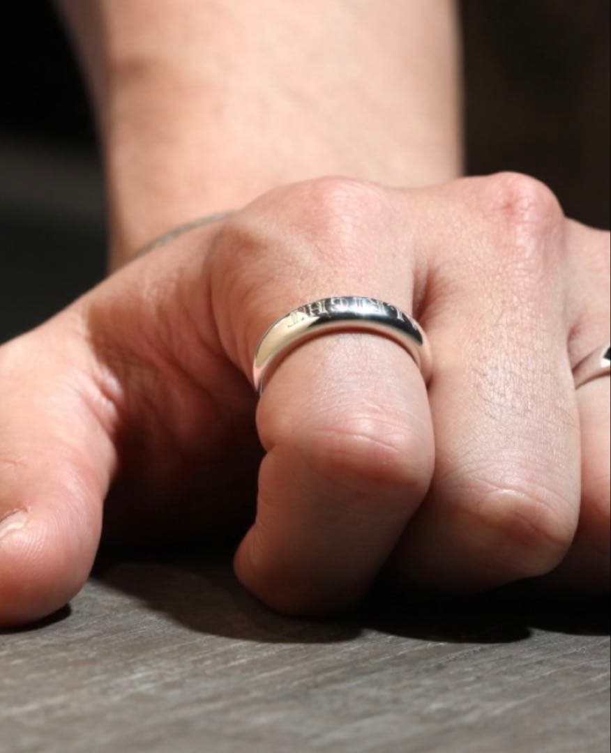 【人気】SYMPATHY OF SOUL ヘビーウェイト リング シルバー