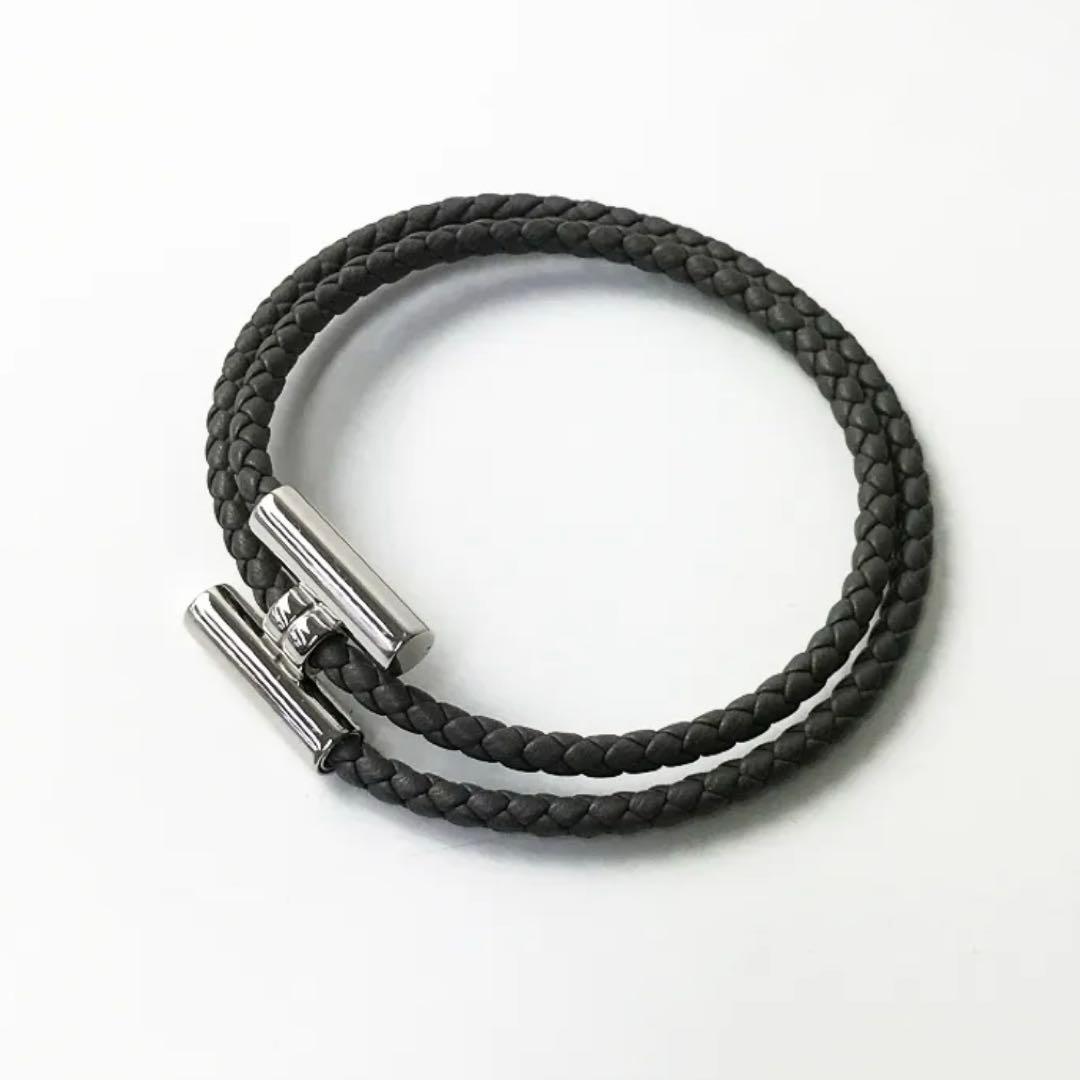 HERMES エルメス トゥルニ トレッセ レザーブレスレット2022年モデル