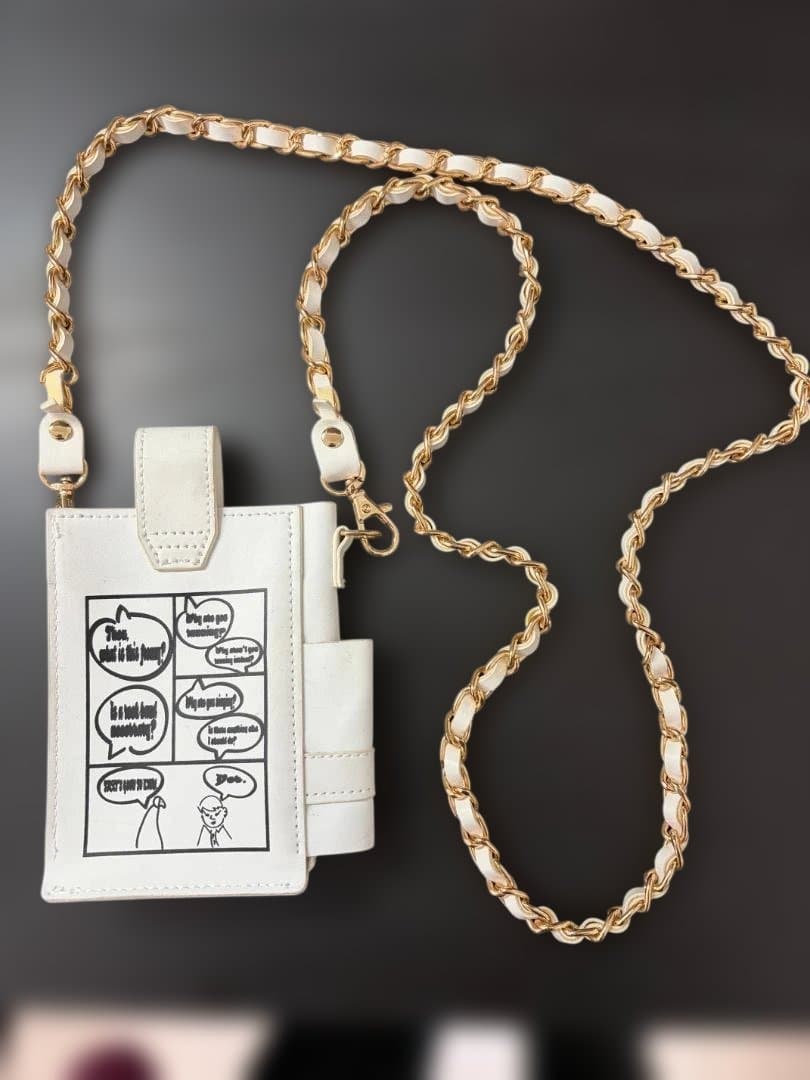 UVERworld HOI×TAKUYA∞“KIGOU”Chain Pouch白