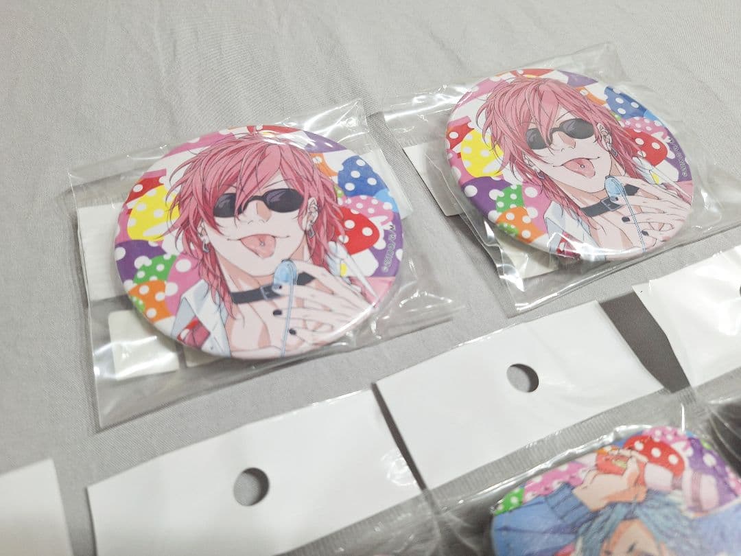 ヤリチン☆ビッチ部 缶バッジ 7個セット まとめ売り おげれつたなか レア BL