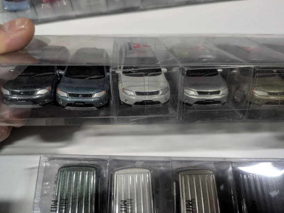 三菱 ミニカーセット ＥＫワゴン D5 アウトランダー