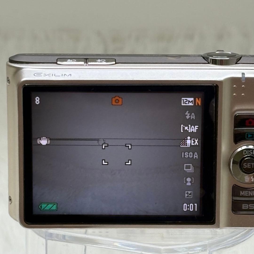 CASIO カメラ　エクシリム　EX-H10 ゴールド コンデジ　動作品