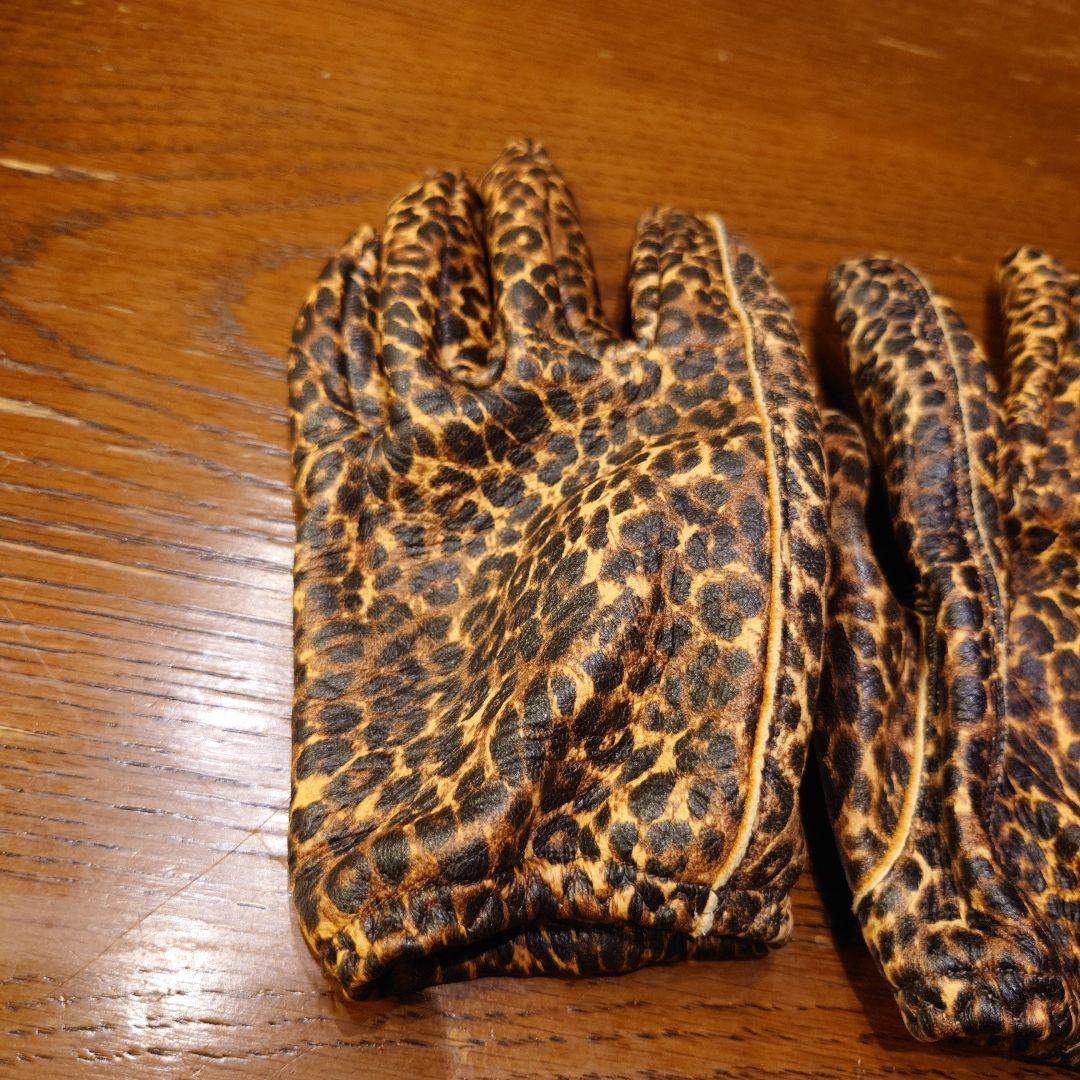 LAMP GLOVES ランプグローブスSHORTY- LEOPARD