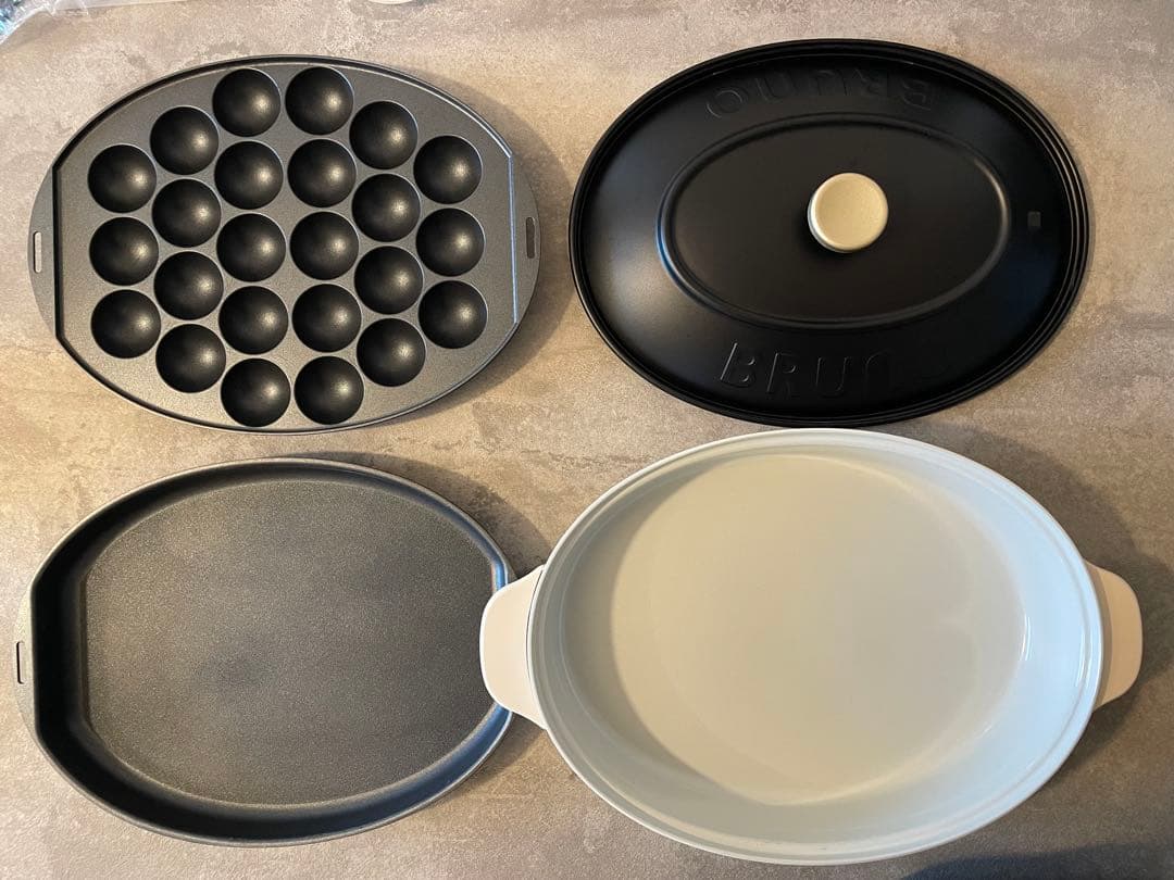 BRUNO/ブルーノ オーバルホットプレート ブラック