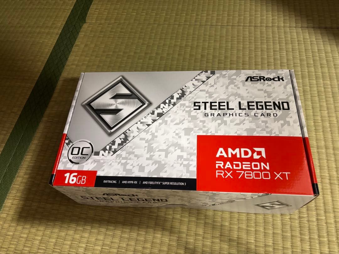 グラフィックボード・グラボ・ビデオカード ASRock RX 7800 XT OC Edition 16GB