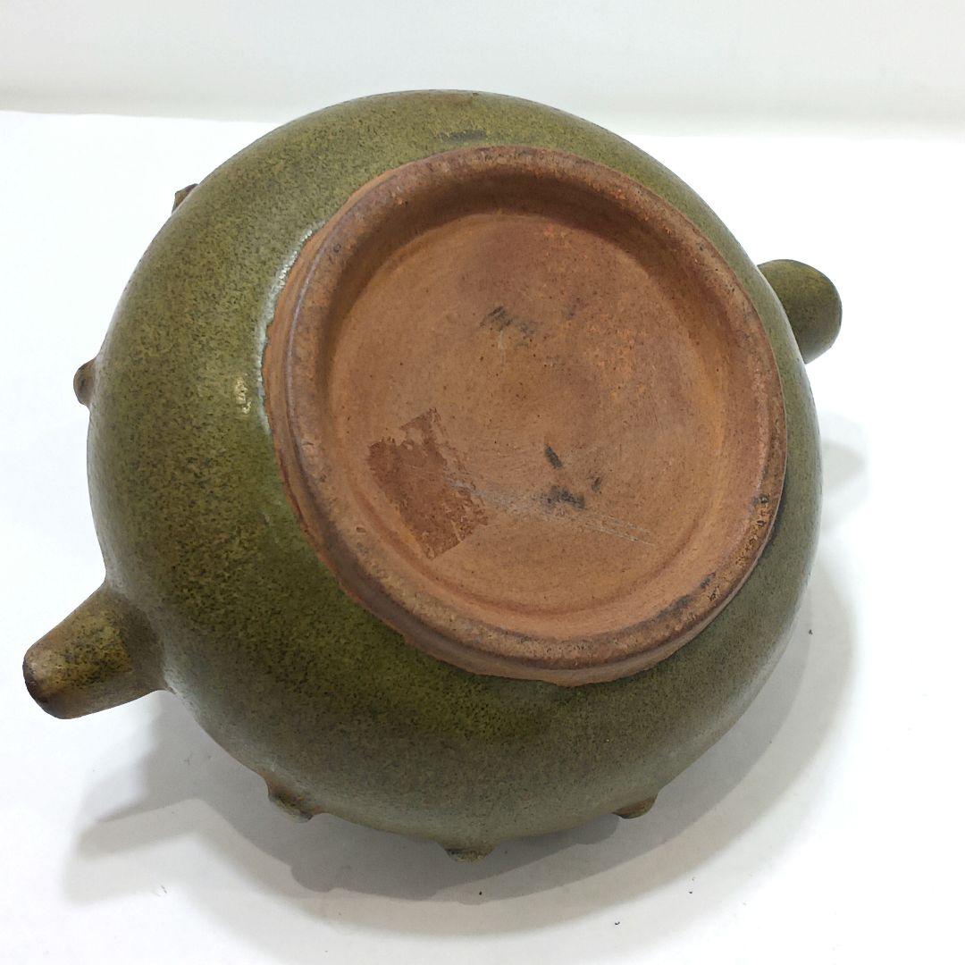 ZY83-2 中国 青磁 小壷 酒器 油壷　の