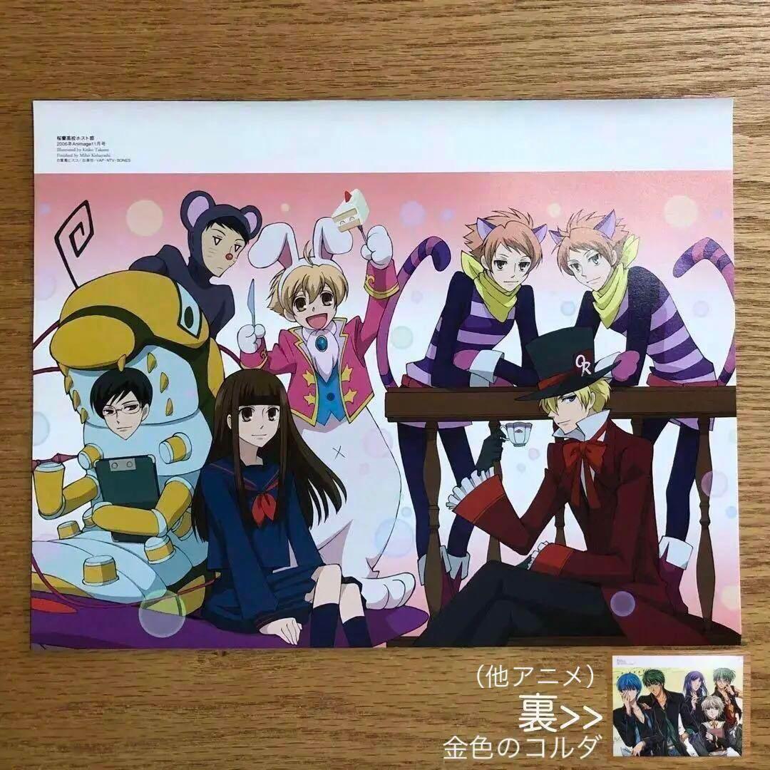 桜蘭高校ホスト部 ポスター ストラップ 付録DVD まとめ売り 須王環 鳳鏡夜