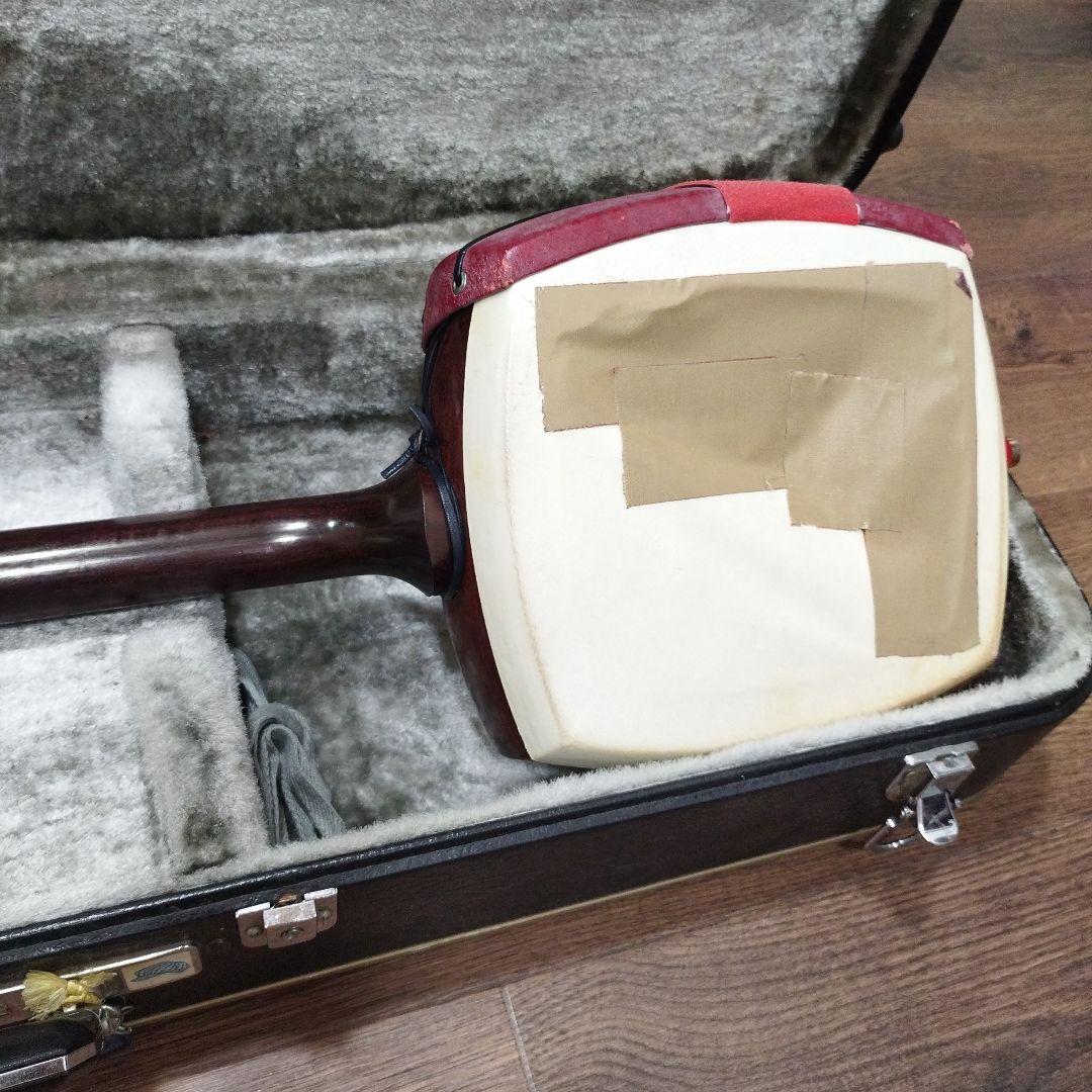 お値下げしました！津軽三味線 本体　ハードケース付き ♪