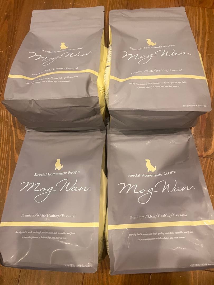 【新品未開封】モグワン ドッグフード 4袋セット